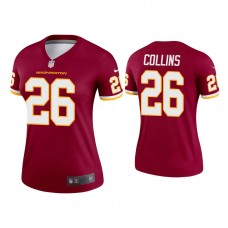 Women's Washington Football Team #26 Landon Collins Burgundy Jersey