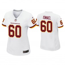 Women's Washington Football Team #60 Keith Ismael White Game Jersey