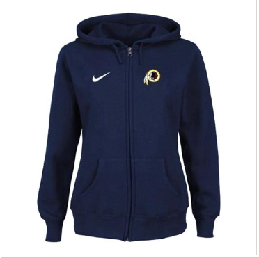 Women's Washington Redskins Ladies Tailgater Full Zip Hoodie Blue