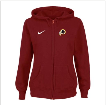 Women's Washington Redskins Ladies Tailgater Full Zip Hoodie Red