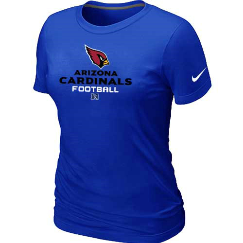 Women Arizona Cardicals Blue T-Shirt