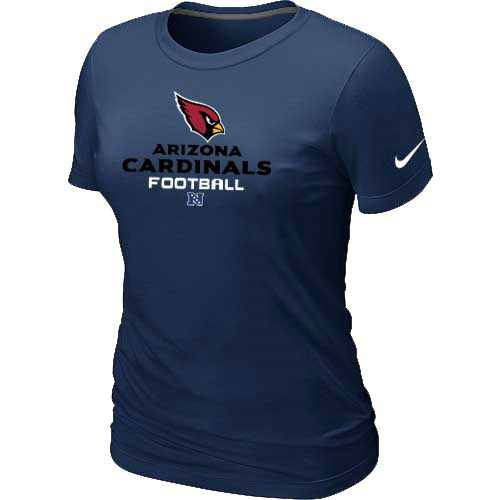 Women Arizona Cardicals Deep Blue T-Shirt