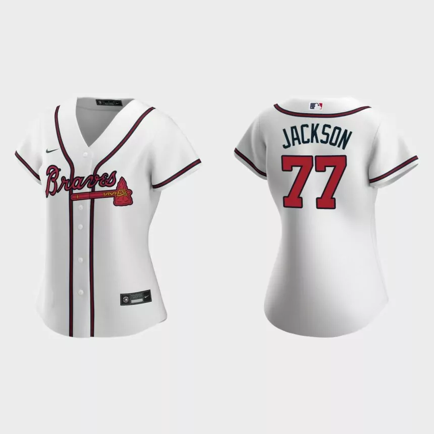 Women Atlanta Braves Guillermo Heredia Red Replica Jersey的副本