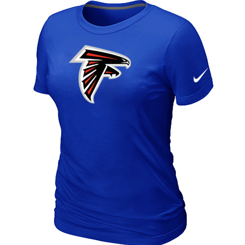 Women Atlanta Falcons Blue T-Shirts