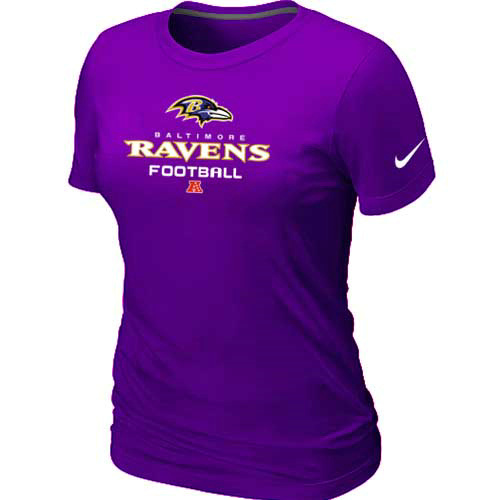 Women Baltimore Ravens purple T-Shirt