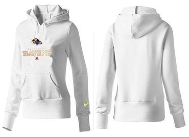 Women Baltimore ravens Logo Pullover Hoodie-- (20)