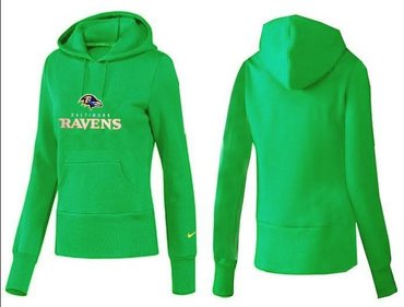 Women Baltimore ravens Logo Pullover Hoodie-- (34)