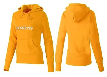 Women Baltimore ravens Logo Pullover Hoodie-- (45)