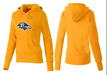 Women Baltimore ravens Logo Pullover Hoodie-- (5)