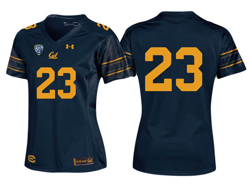 Women California Golden Bears Navy PAC-12 College Football New-Look Home Jersey10