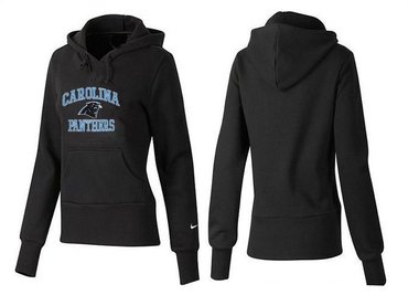Women Carolina Panthers Logo Pullover Hoodie-- (18)