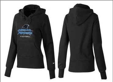 Women Carolina Panthers Logo Pullover Hoodie-- (36)