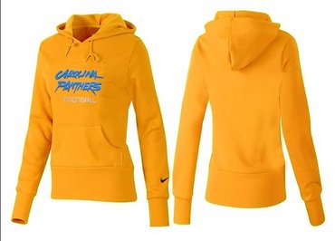 Women Carolina Panthers Logo Pullover Hoodie-- (44)
