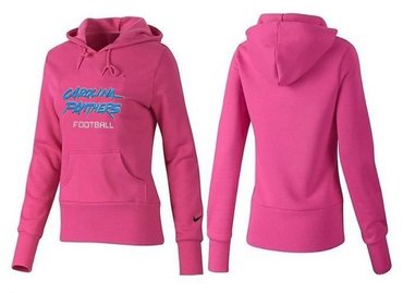 Women Carolina Panthers Logo Pullover Hoodie-- (47)