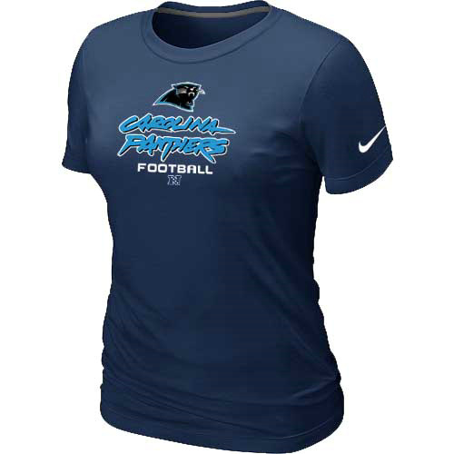 Women Carolina Panthers deep blueT-Shirt