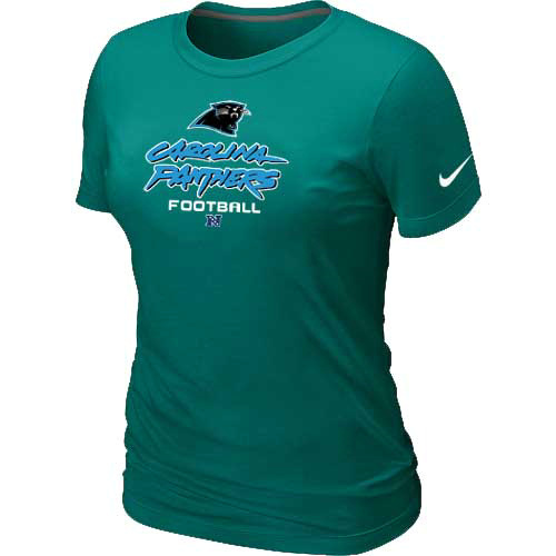 Women Carolina Panthers light green T-Shirt