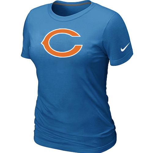 Women Chicago Bears L.blue T-Shirts