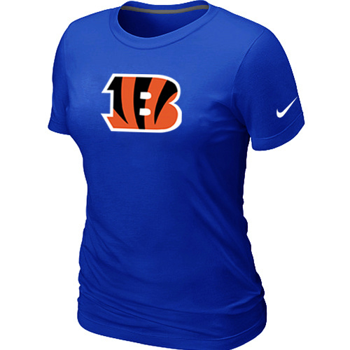 Women Cincinnati Bengals Blue T-Shirts