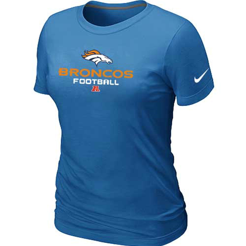 Women Danver Broncos light blue T-Shirt