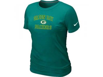 Women Green Bay Packers Heart & Soul L.Green T-Shirt
