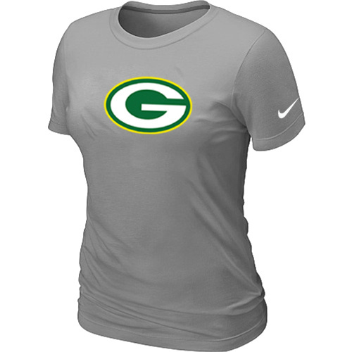 Women Green Bay Packers L.Grey T-Shirts