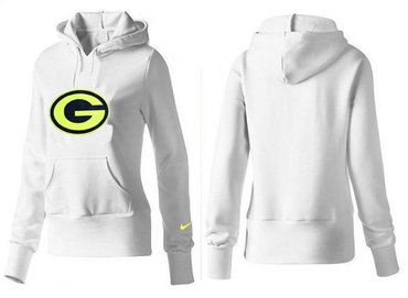 Women Green Bay Packers Logo Pullover Hoodie-- (40)