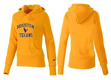 Women Houston Texans Logo Pullover Hoodie-- (14)