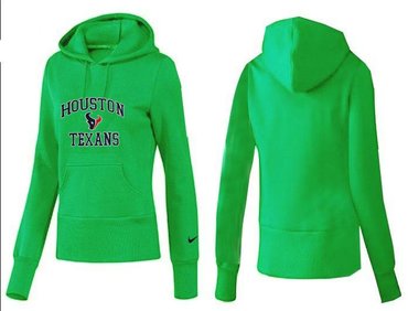 Women Houston Texans Logo Pullover Hoodie-- (16)