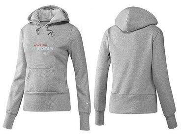 Women Houston Texans Logo Pullover Hoodie-- (46)