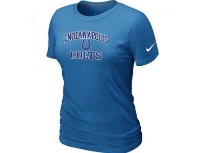 Women Indianapolis Colts Heart & Soul L.blue T-Shirt