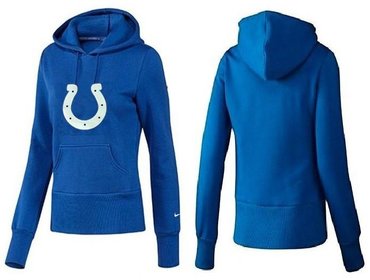 Women Indianapolis Colts Logo Pullover Hoodie-- (11)