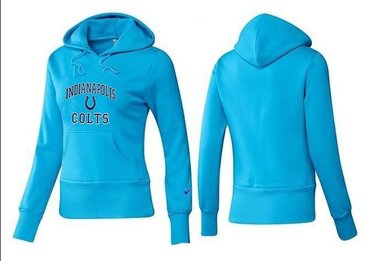 Women Indianapolis Colts Logo Pullover Hoodie-- (23)