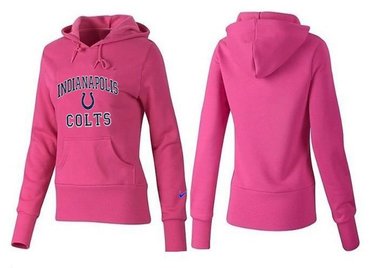 Women Indianapolis Colts Logo Pullover Hoodie-- (27)