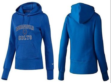 Women Indianapolis Colts Logo Pullover Hoodie-- (29)