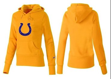 Women Indianapolis Colts Logo Pullover Hoodie-- (4)