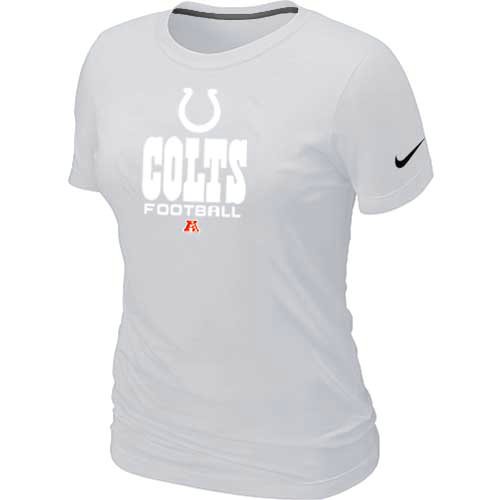 Women Indianapolis Colts White T-Shirt