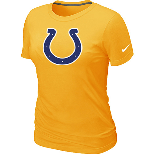 Women Indianapolis Colts Yellow T-Shirts