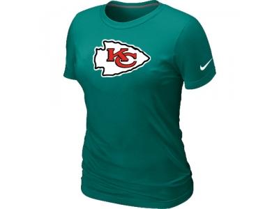 Women Kansas City Chiefs L.Green Logo T-Shirt