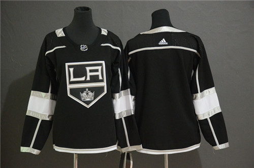Women Kings Blank Black Women Adidas Jersey