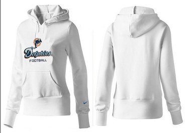 Women Miami Dolphins Logo Pullover Hoodie-- (20)