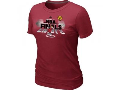 Women Miami Heat adidas 2012 Eastern Conference Champions Red T-Shirt