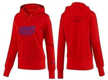 Women New York Giants Logo Pullover Hoodie-- (42)
