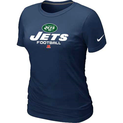 Women New York Jets D.Blue T-Shirt