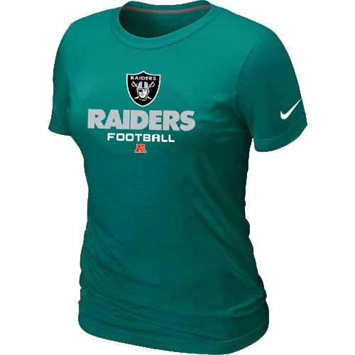 Women Okaland Raiders L.Green  T-Shirt
