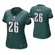 Women Philadelphia Eagles #26 Jay Ajayi Green Game Jersey