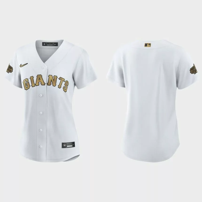 Women San Francisco Giants White 2022 MLB All-Star Game Replica Jersey