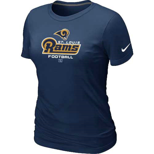 Women St.Louis Rams D.Blue T-Shirt