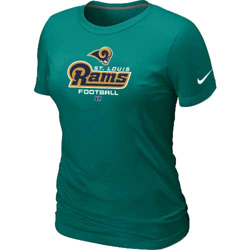 Women St.Louis Rams L.Green T-Shirt