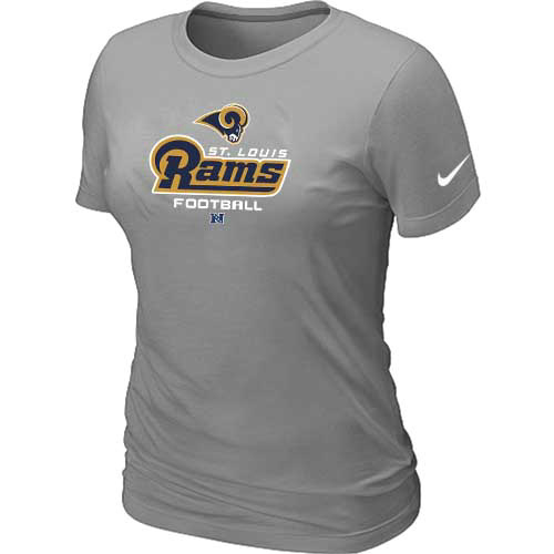 Women St.Louis Rams L.Grey T-Shirt