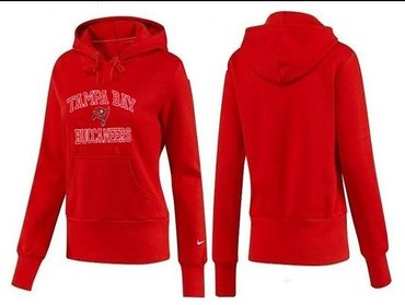 Women Tampa Bay Buccaneers Logo Pullover Hoodie-- (11)
